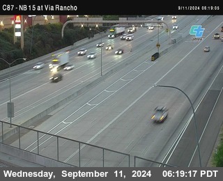 NB 15 & Via Rancho Pkwy