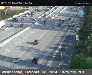 NB 15 & Via Rancho Pkwy