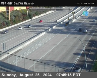 NB 15 & Via Rancho Pkwy