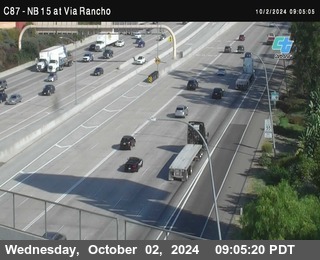 NB 15 & Via Rancho Pkwy