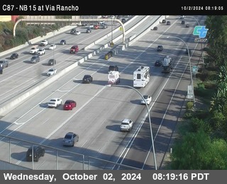 NB 15 & Via Rancho Pkwy