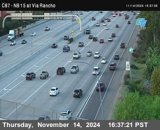 NB 15 & Via Rancho Pkwy