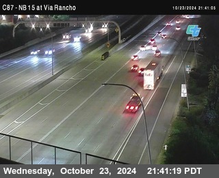 NB 15 & Via Rancho Pkwy