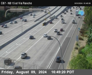 NB 15 & Via Rancho Pkwy