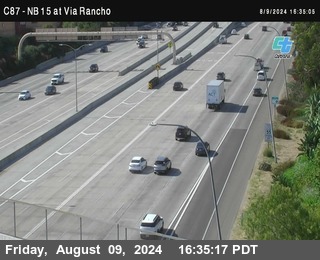 NB 15 & Via Rancho Pkwy