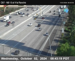 NB 15 & Via Rancho Pkwy