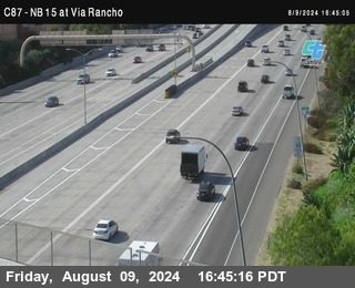 NB 15 & Via Rancho Pkwy