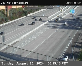 NB 15 & Via Rancho Pkwy