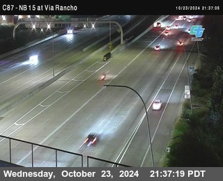 NB 15 & Via Rancho Pkwy