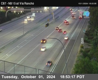 NB 15 & Via Rancho Pkwy