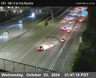 NB 15 & Via Rancho Pkwy