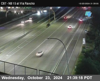 NB 15 & Via Rancho Pkwy