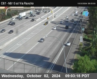 NB 15 & Via Rancho Pkwy