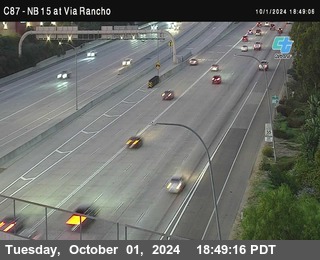 NB 15 & Via Rancho Pkwy