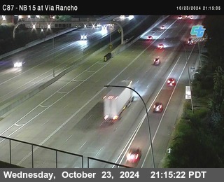 NB 15 & Via Rancho Pkwy