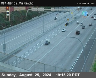 NB 15 & Via Rancho Pkwy