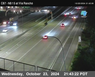 NB 15 & Via Rancho Pkwy