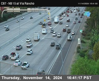 NB 15 & Via Rancho Pkwy