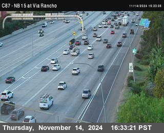 NB 15 & Via Rancho Pkwy