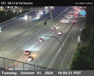 NB 15 & Via Rancho Pkwy