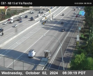 NB 15 & Via Rancho Pkwy