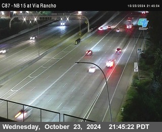 NB 15 & Via Rancho Pkwy