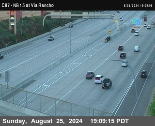 NB 15 & Via Rancho Pkwy