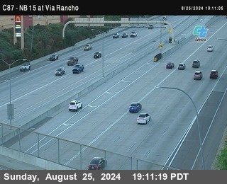 NB 15 & Via Rancho Pkwy