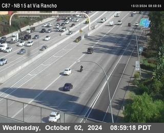 NB 15 & Via Rancho Pkwy