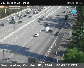 NB 15 & Via Rancho Pkwy