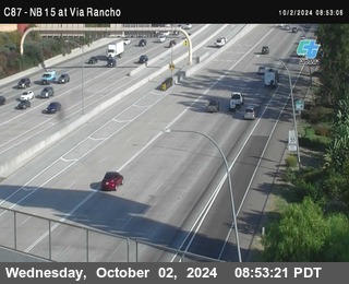 NB 15 & Via Rancho Pkwy