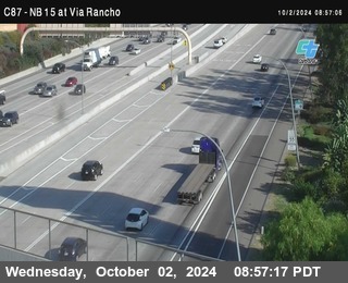 NB 15 & Via Rancho Pkwy