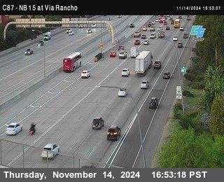 NB 15 & Via Rancho Pkwy