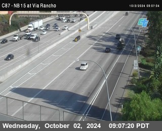 NB 15 & Via Rancho Pkwy