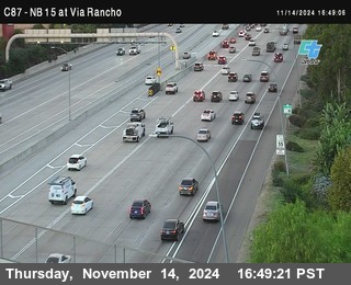 NB 15 & Via Rancho Pkwy