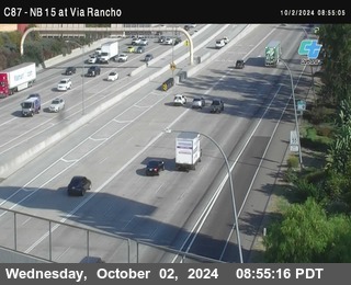 NB 15 & Via Rancho Pkwy