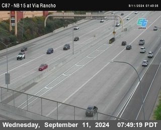 NB 15 & Via Rancho Pkwy