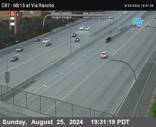 NB 15 & Via Rancho Pkwy