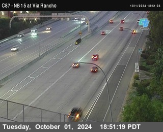 NB 15 & Via Rancho Pkwy