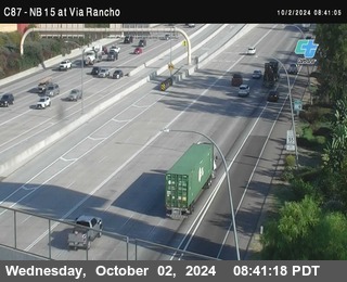 NB 15 & Via Rancho Pkwy