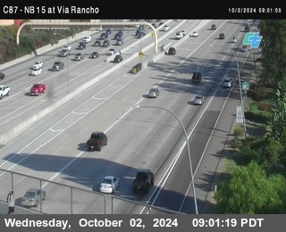 NB 15 & Via Rancho Pkwy