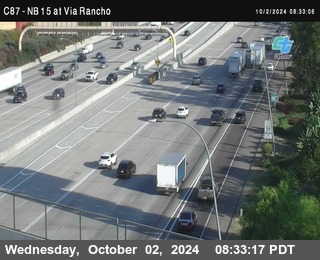 NB 15 & Via Rancho Pkwy