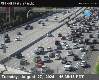 NB 15 & Via Rancho Pkwy