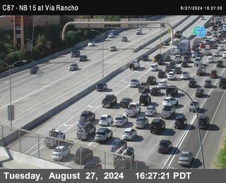 NB 15 & Via Rancho Pkwy