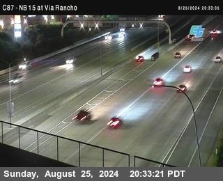 NB 15 & Via Rancho Pkwy