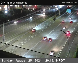 NB 15 & Via Rancho Pkwy