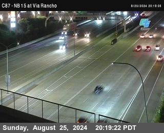 NB 15 & Via Rancho Pkwy