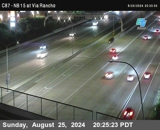 NB 15 & Via Rancho Pkwy