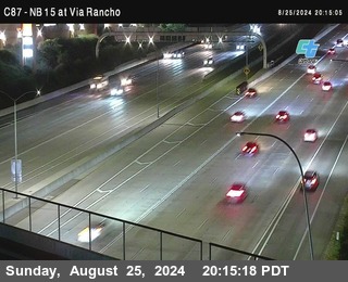 NB 15 & Via Rancho Pkwy