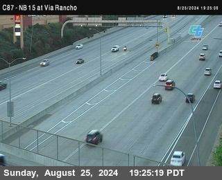 NB 15 & Via Rancho Pkwy